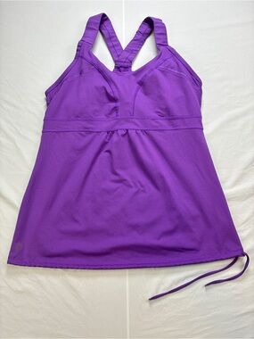 Athleta Purple Racerback Tank